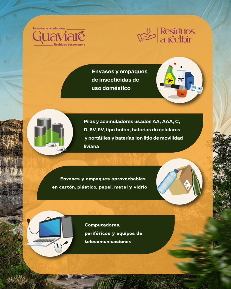Afiche 5 de Jornada de Recolección Guaviare