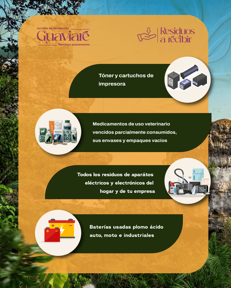 Afiche 6 de Jornada de Recolección Guaviare