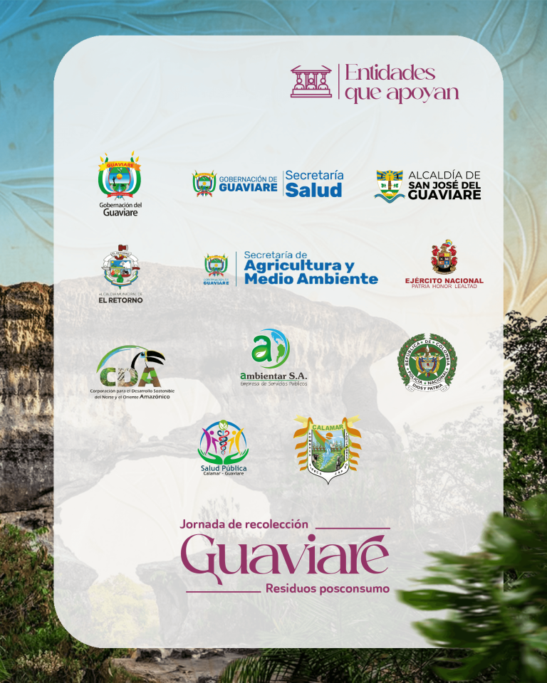 Afiche 9 de Jornada de Recolección Guaviare