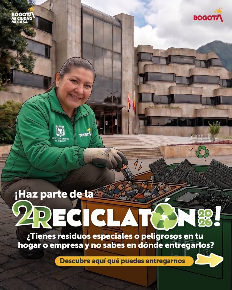Afiche 1 de 2da Reciclaton en Bogota